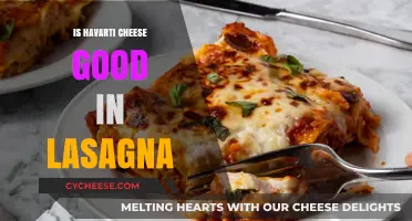 Havarti Cheese in Lasagna: A Creamy, Melty Game-Changer?