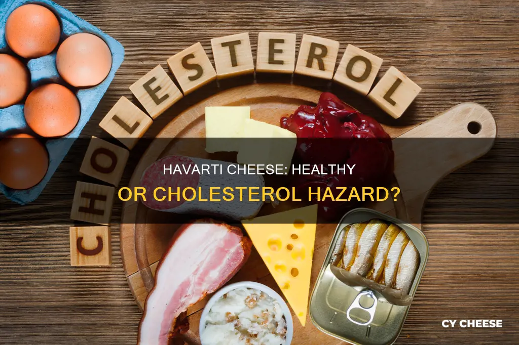 is havarti cheese healthy for cholesterol