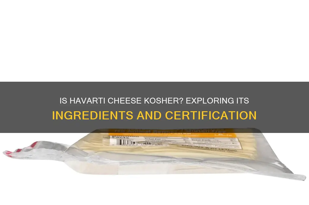 is havarti cheese kosher