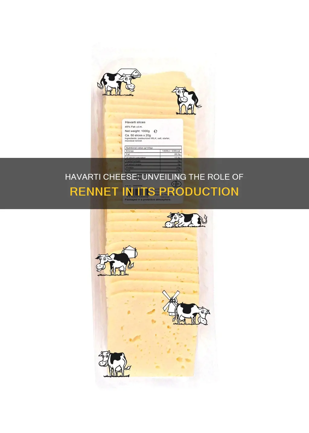 is havarti cheese made with rennet