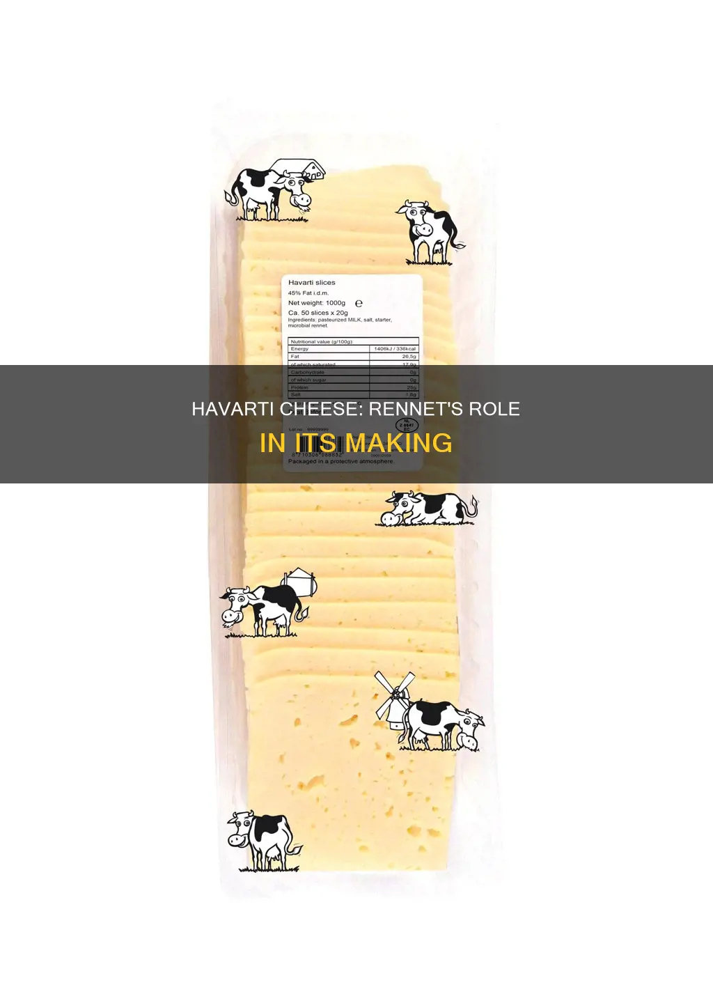 is havarti cheese made with rennet