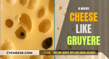 Havarti and Gruyere: Similar Cheeses, Different Origins