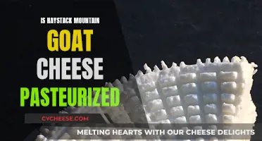 Mountain Goat Cheese: Pasteurized or Raw? Unveiling the Mystery of Haystack Mountain's Secret