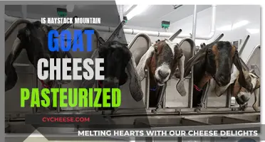 Haystack Mountain Goat Cheese: Pasteurized or Not?