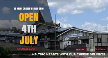 Heini's Cheese Berlin Ohio: Open on July 4th?