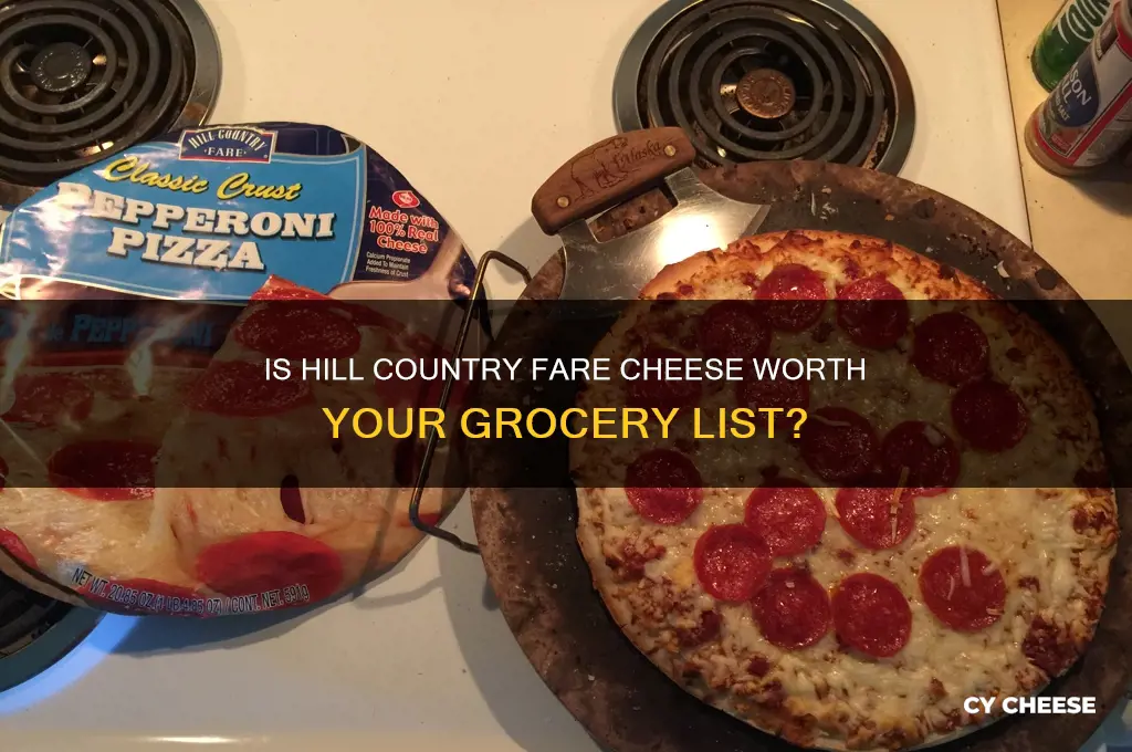 is hill country fare cheese