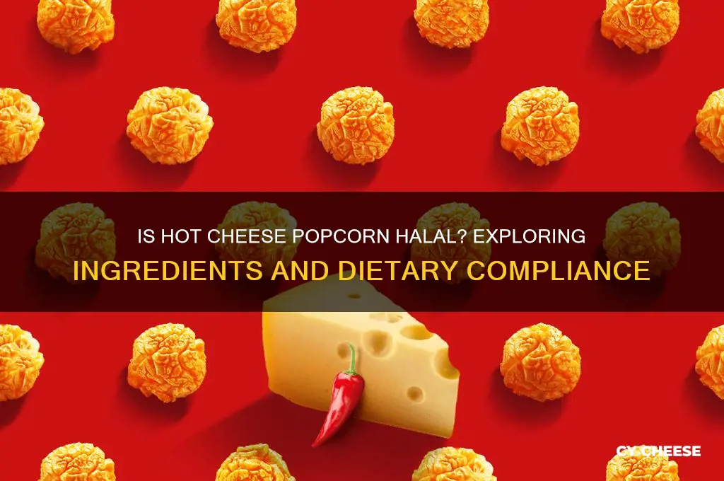 is hot cheese popcorn hala