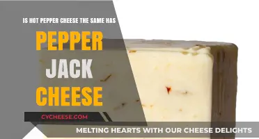 Hot Pepper Cheese vs. Pepper Jack: Are They the Same?