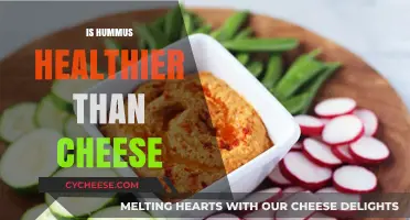 Hummus vs. Cheese: Which Snack is Healthier?