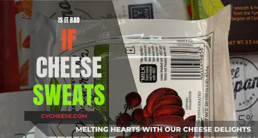 Cheese Sweating: Is It Bad for Your Health?