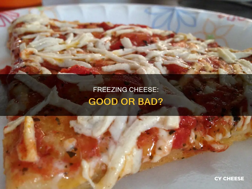 is it bad to use cheese from frozen