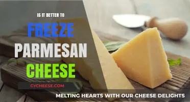 Freezing Parmesan: Does it Affect Flavor and Texture?
