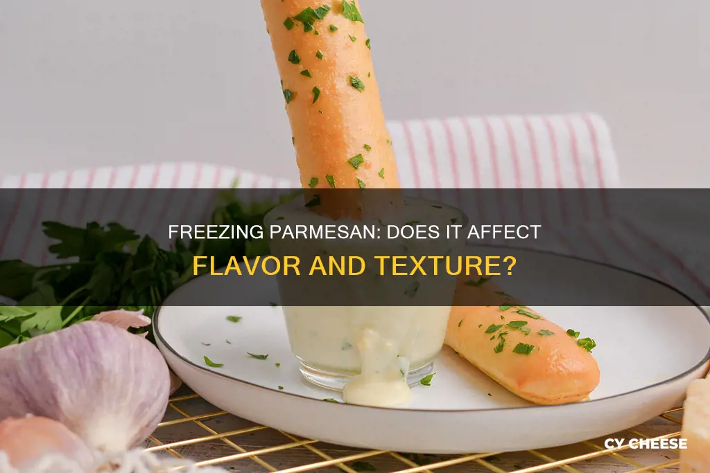 is it better to freeze parmesan cheese