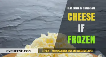 Shredding Soft Cheese: Does Freezing Make It Easier?