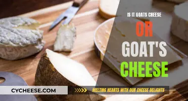 Goat's Cheese: Unraveling the Mystery of the Apostrophe