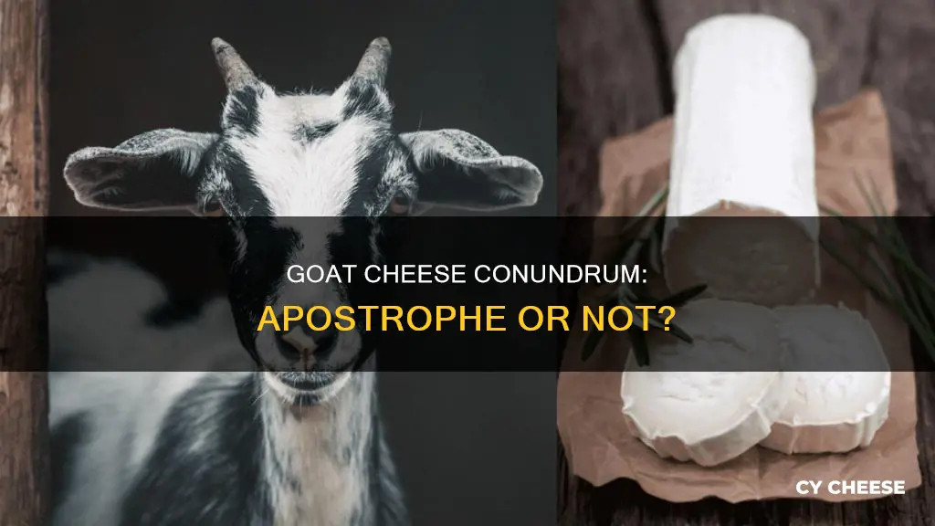 is it goats cheese or goat