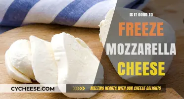 Freezing Mozzarella Cheese: Benefits, Tips, and Best Practices Explained