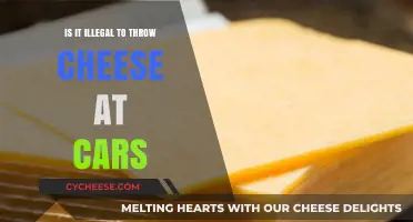 Is Throwing Cheese at Cars Illegal? Uncovering the Cheesy Truth
