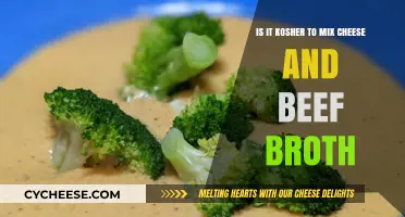 Mixing Cheese and Beef Broth: Exploring Kosher Culinary Boundaries