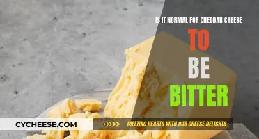 The Surprising Reason Cheddar Can Taste Bitter: A Cheese Conundrum