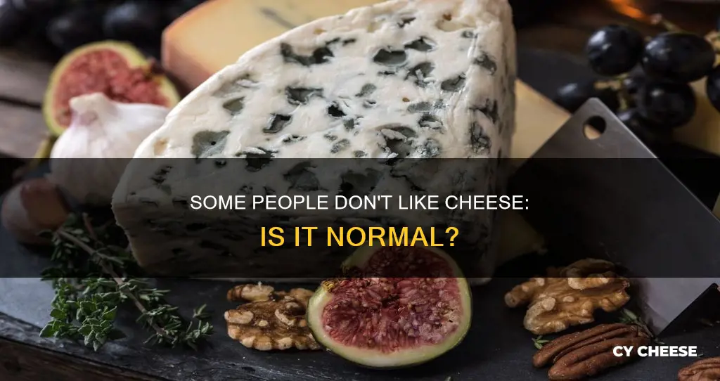 is it normal to not like cheese
