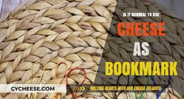 Cheese as Bookmarks: A Strange Habit Explained