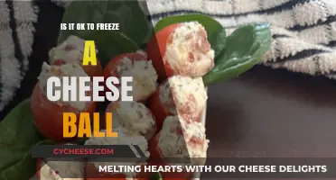 Can You Freeze a Cheese Ball? Tips for Storage and Freshness