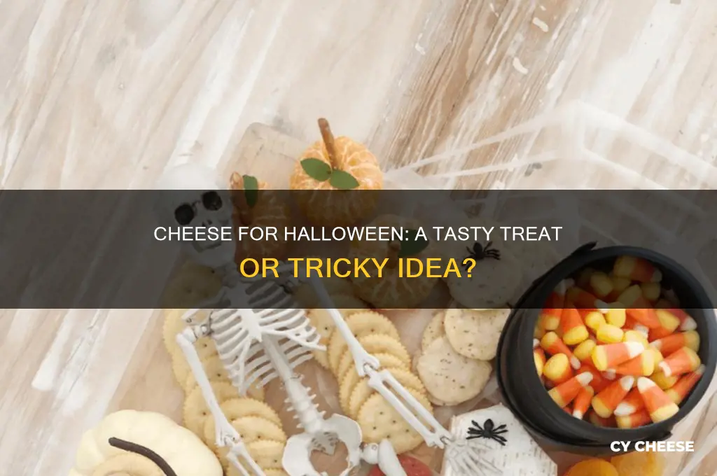 is it ok to give cheese for halloween treats