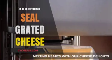 Vacuum Sealing Grated Cheese: Benefits, Risks, and Best Practices