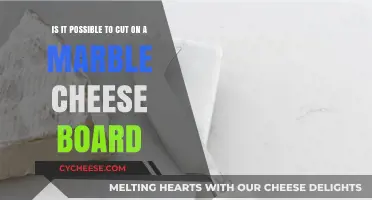 Can You Safely Cut Cheese on a Marble Board?