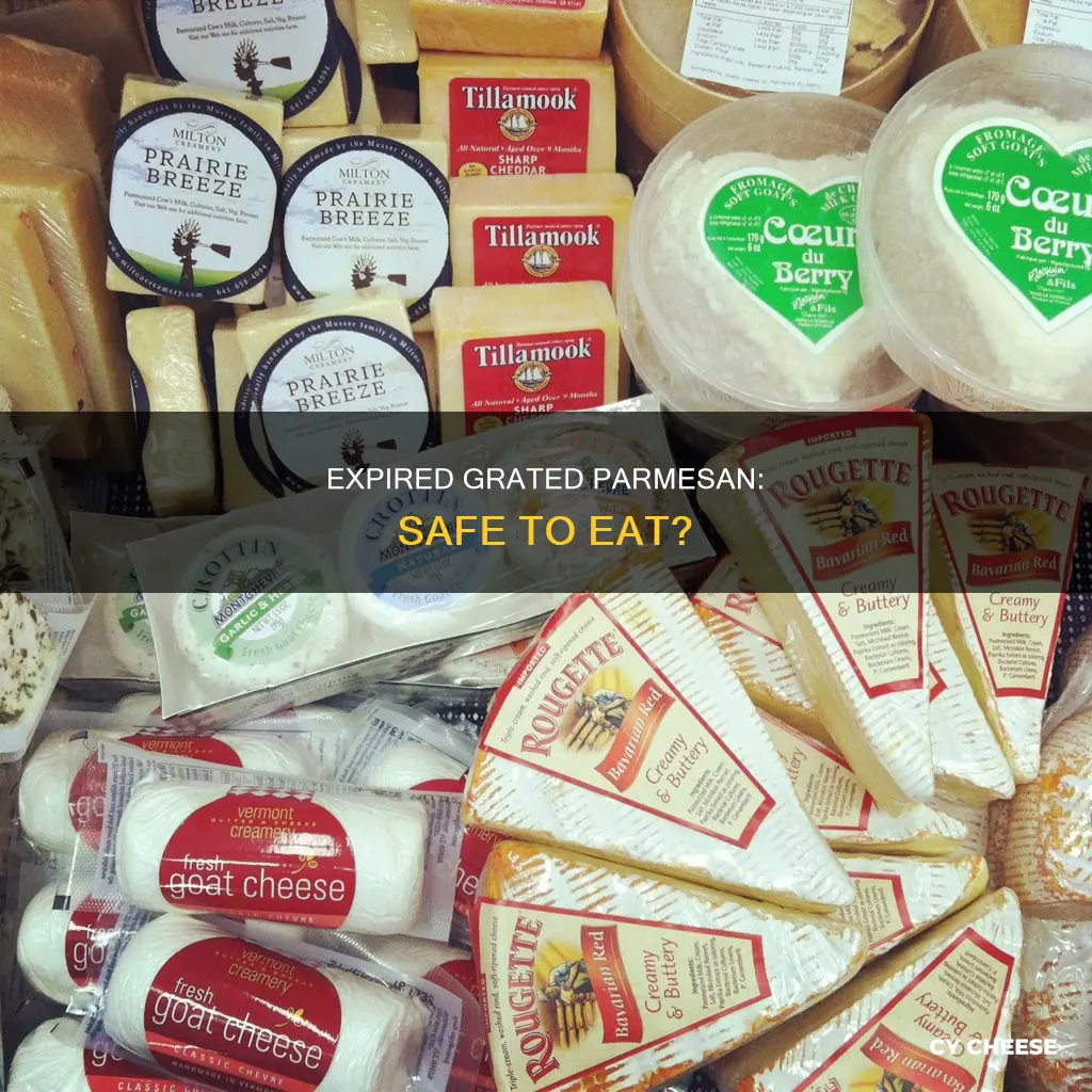 is it safe to use expired grated parmesan cheese