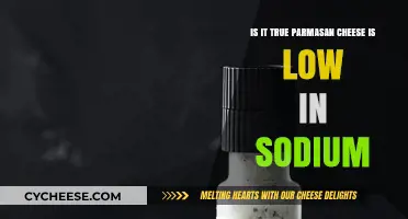 Is Parmesan Cheese Low in Sodium? Uncovering the Truth