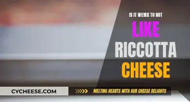 Why Ricotta Cheese Is So Polarizing