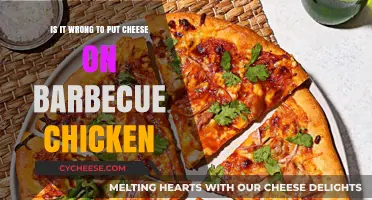 Cheese on Barbecue Chicken: A Culinary Crime?