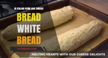 Is Italian Herb and Cheese Bread Considered White Bread?