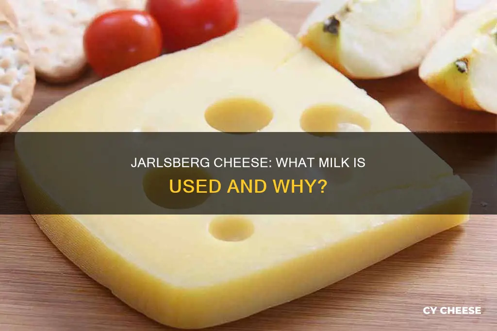 is jarlsburg cheese made from a or b milk