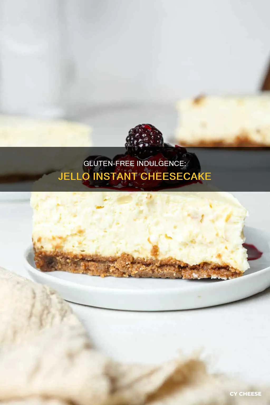 is jello instant cheese cake gluten free