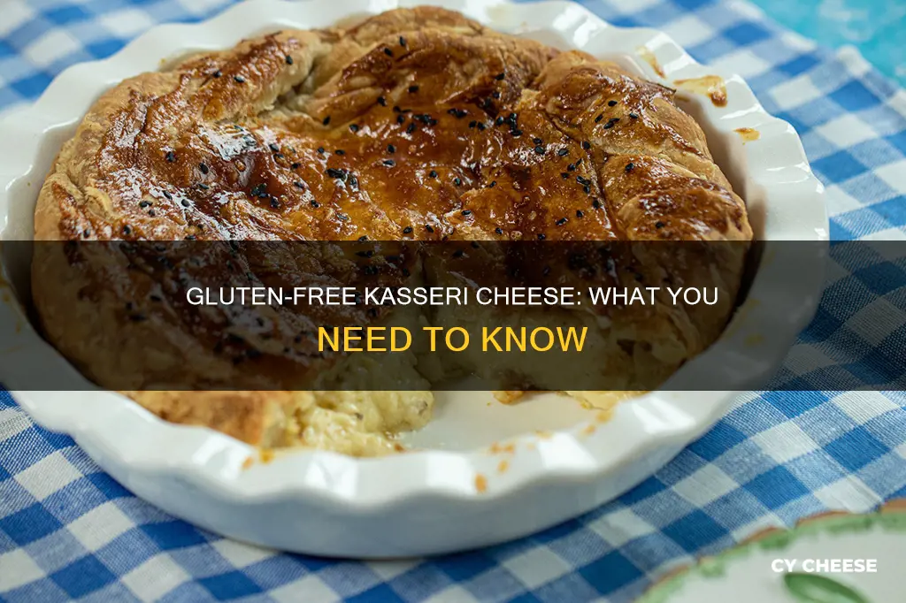 is kasseri cheese gluten free
