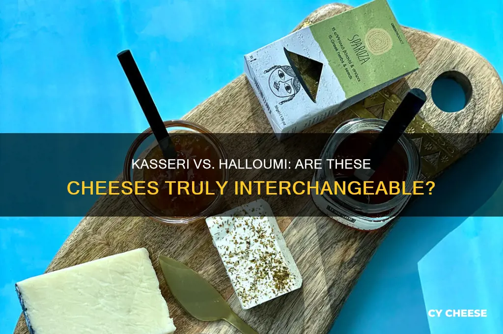 is kasseri cheese halloumi