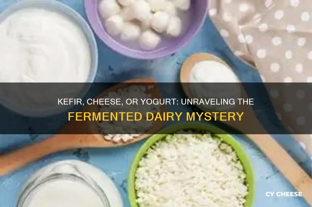 is kefir cheese yogurt