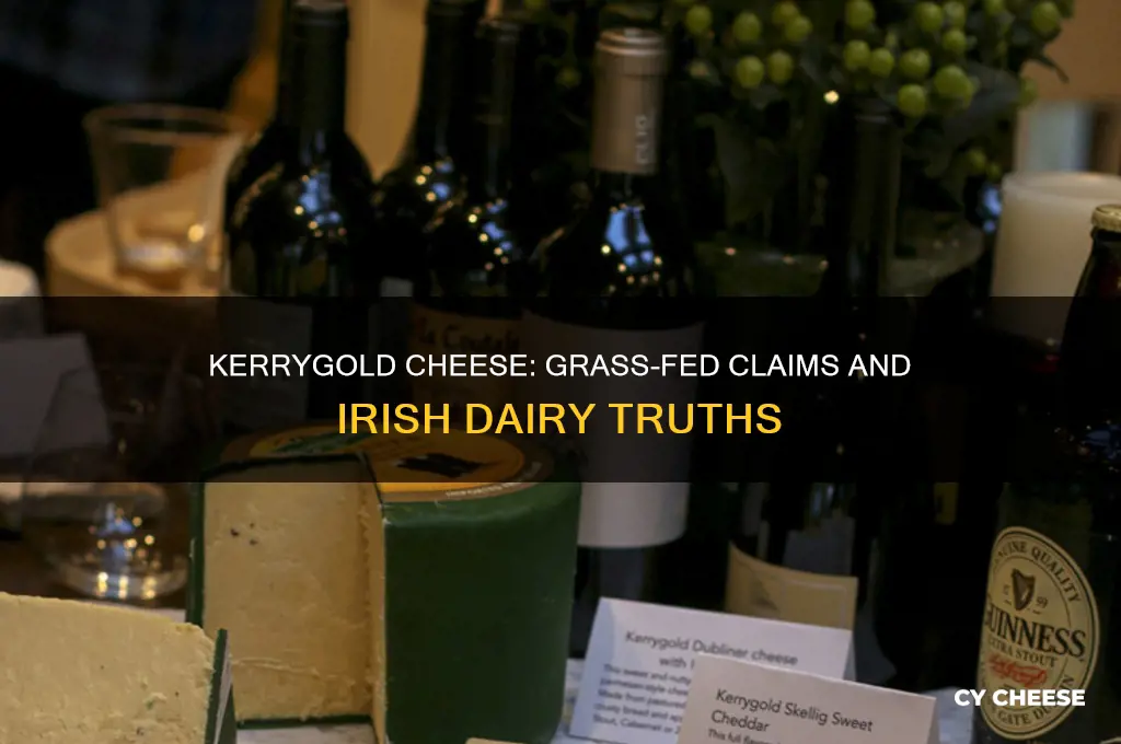 is kerrygold cheese really from grass fed cows