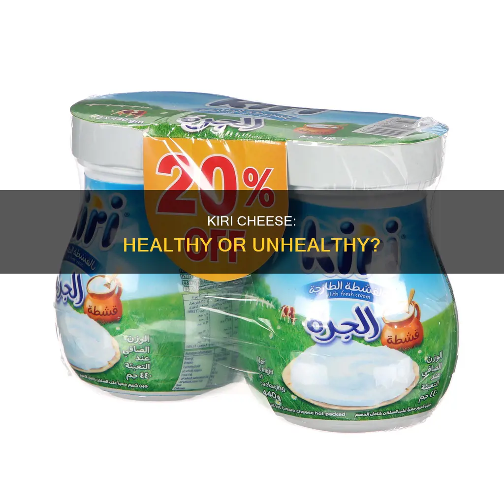 is kiri cheese healthy