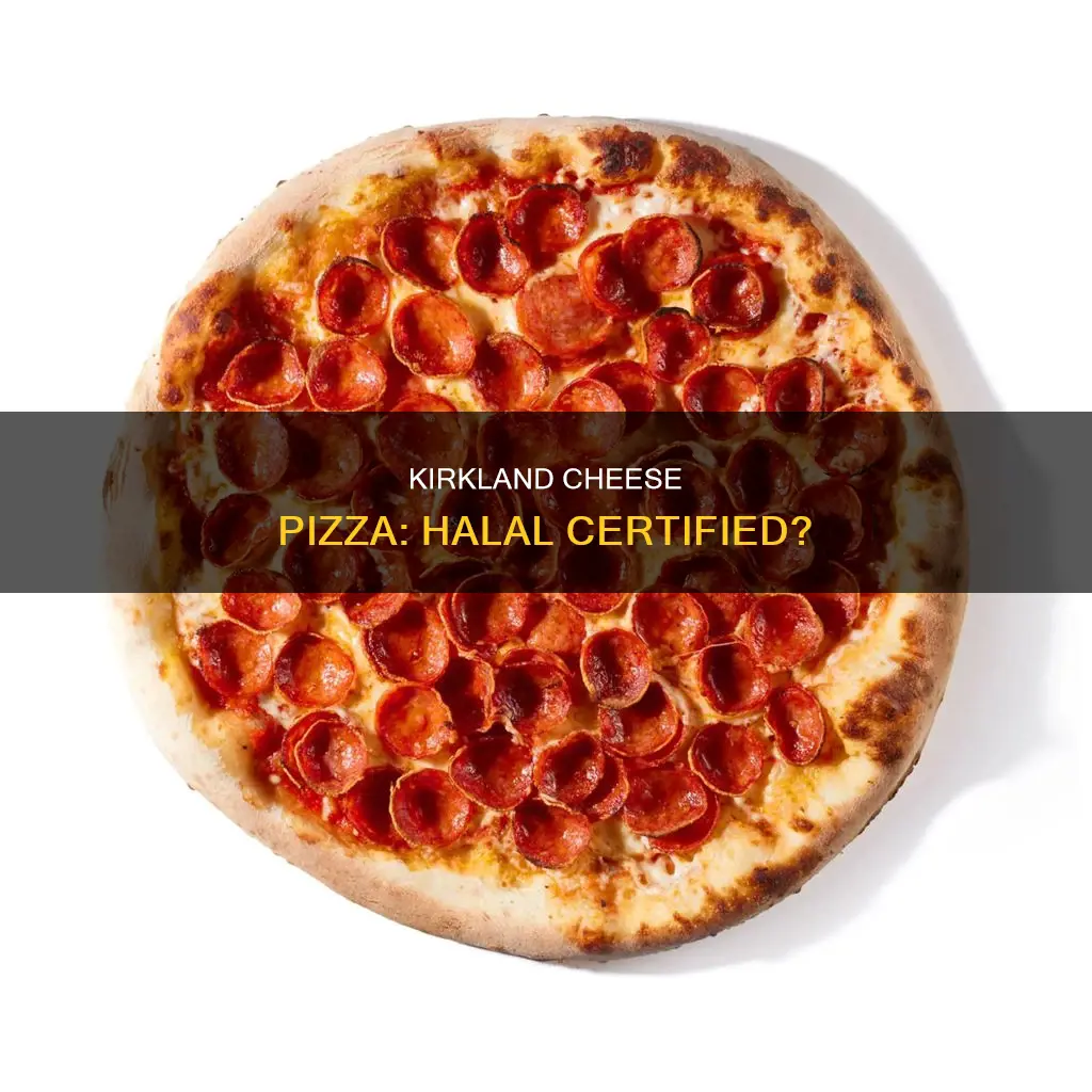 is kirkland cheese pizza halal
