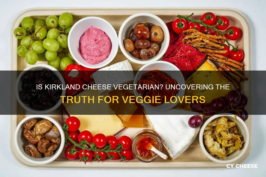 is kirkland cheese vegetarian