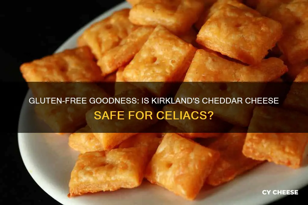 is kirkland sharp cheddar cheese gluten free