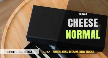 Is Knob Cheese Normal? Exploring the Unique Texture and Taste