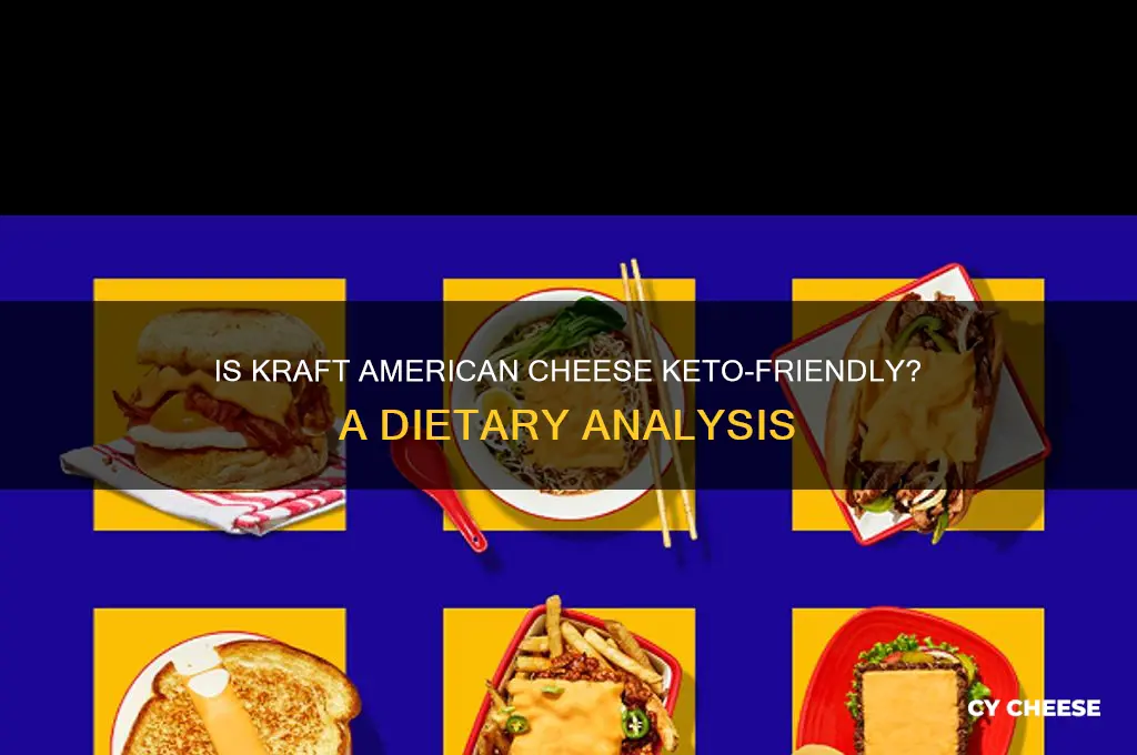 is kraft american cheese keto