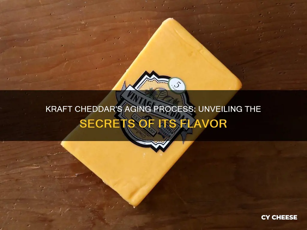 is kraft cheddar cheese aged