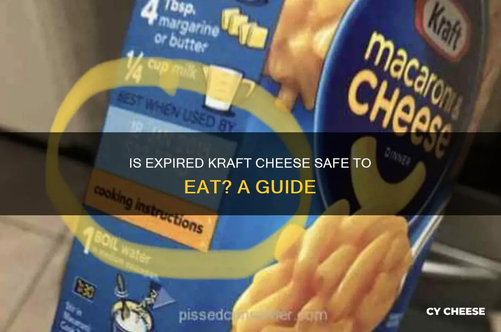 is kraft cheese good after expiration date