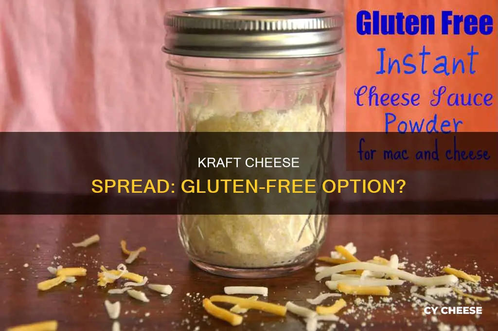 is kraft cheese spread gluten free